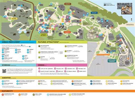 Indianapolis Zoo Map (2024 - 2022) - All Maps
