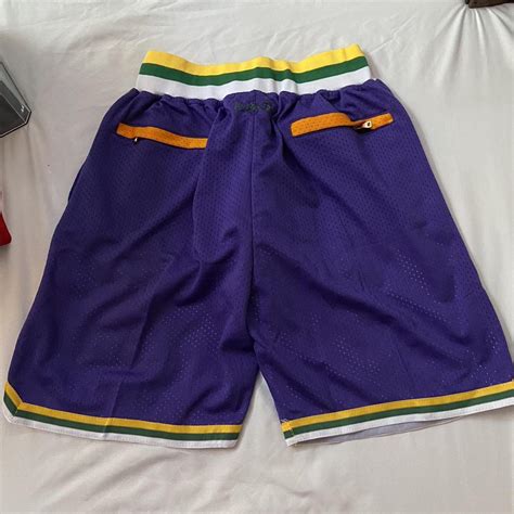 Utah Jazz Just Don Shorts! Brand New. Size Medium -... - Depop