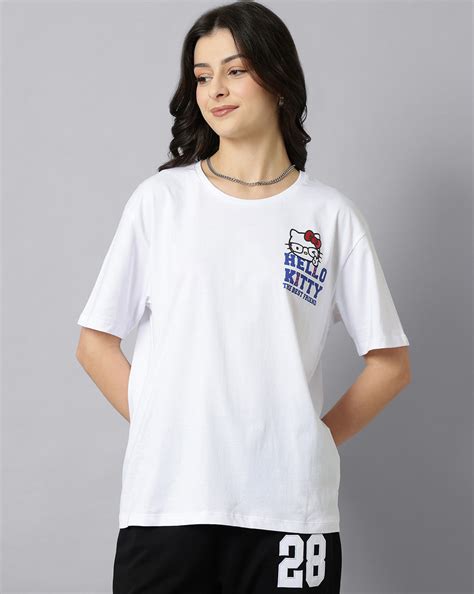 Hello Kitty Oversized Tshirt Women – Free Authority