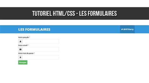 Formulaire HTML CSS 的图像结果