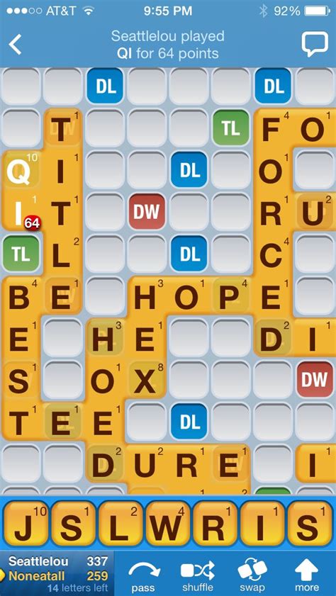 Qis A Scrabble Word - Letter Words Unleashed