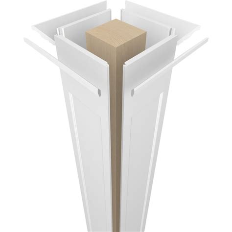 Ekena Millwork Craftsman Classic 7.625-in L x 8-ft H Unfinished PVC ...