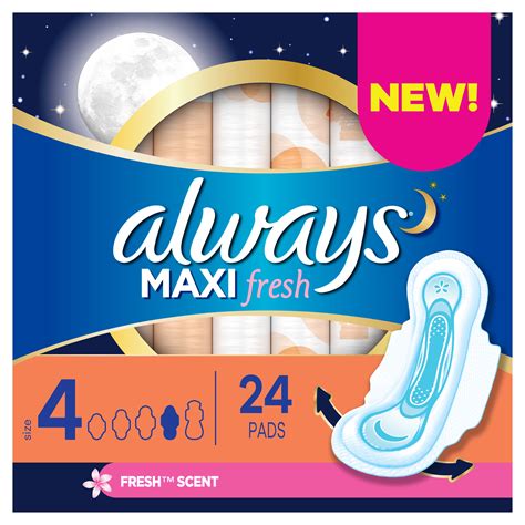 What Are The Sizes Of Always Pads at Norma Shanks blog