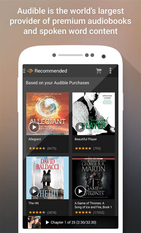 有声读物阅读器 Audible下载2019安卓最新版_手机app官方版免费安装下载_豌豆荚