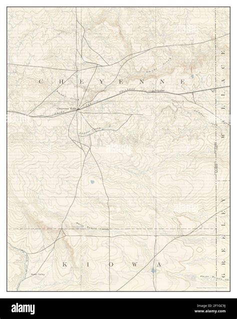 Cheyenne Wells Co Map at Betty Hook blog