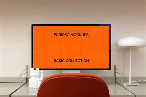 Mac Studio Display Mockup 04FM | Premium & Free PSD Mockup Store