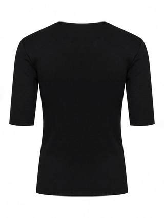 KAFFE Carna T-Shirt, Deep Black