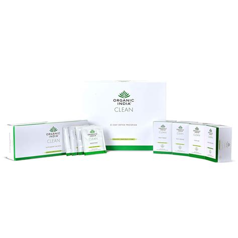 ORGANIC INDIA CLEAN Detox Program for 21 Days : Amazon.in: Health ...