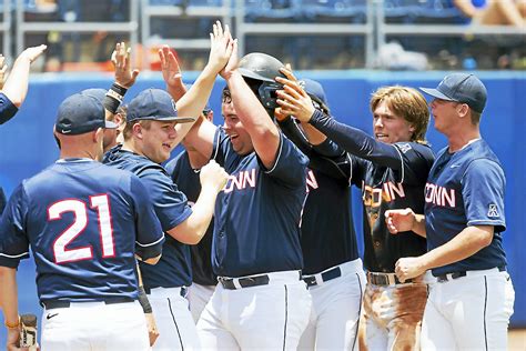 UConn baseball team scores early, holds off Georgia Tech in NCAA opener