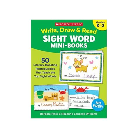 Buy Write, Draw & Read Sight Word Mini-Books: 50 Reproducibles That ...