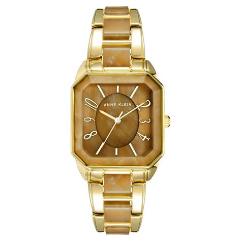 Buy Online Anne Klein Quartz Analog Brown Dial Plastic Strap Watch for ...