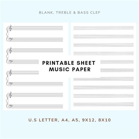 Manuscript Paper Printable - prntbl.concejomunicipaldechinu.gov.co