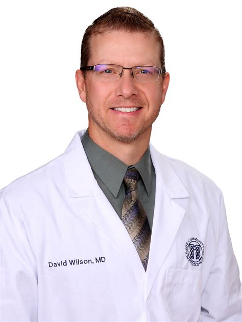 David Wilson, MD | Memorial Health System