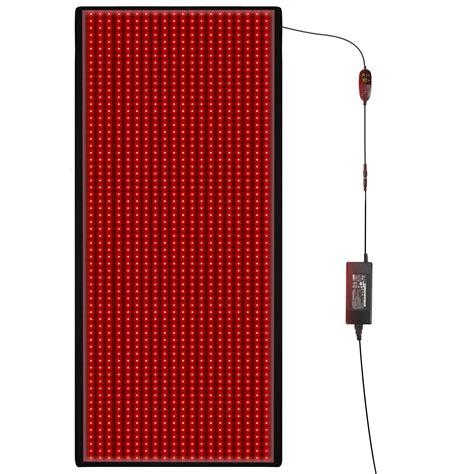 LOVTRAVEL New 1280pcs LED 660nm Red Light Therapy Mat 850nm Near ...