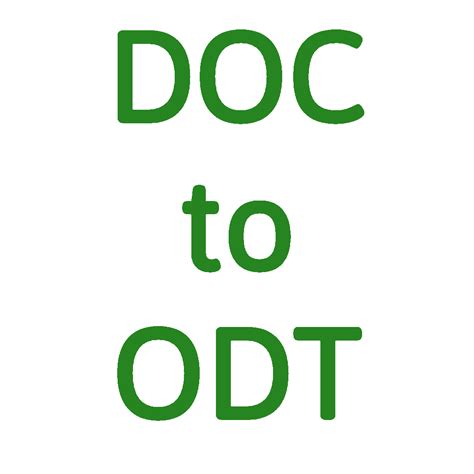 Image result for Convert Doc Files to ODT Files