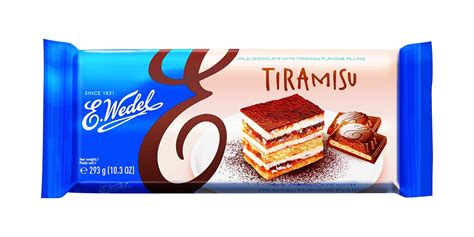 Wedel Tiramisu Filled Milk Chocolate Bar 293g : Amazon.in: Grocery ...