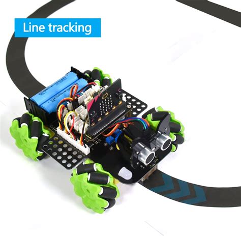 KEYESTUDIO Microbit 4WD Mecanum Car Kit V2 (with India | Ubuy