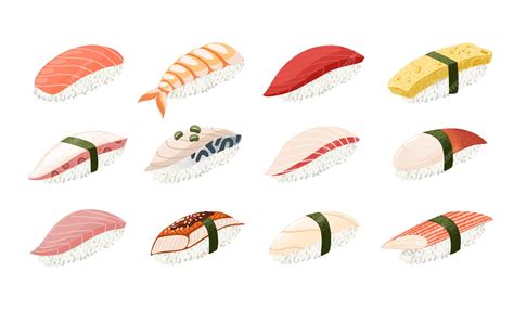 Nigiri Sushi Chart