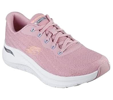 Buy Skechers Womens Arch FIT 2.0-Rich Vision Mauve Multi Casual Lace Up ...
