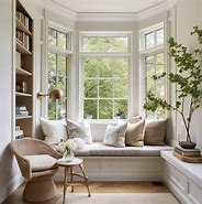 Image result for Furniture Near Bay Window