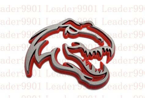 2 Dinosaur T-Rex Emblem Fits Dodge Ram TRX Logo 1500 2500 3500 3.25"x2 ...