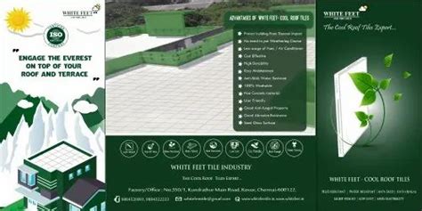 Cool Roof Tiles - White Feet Reflective Cool Roof Tile Manufacturer ...