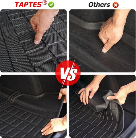 Buy TAPTES for Tesla Model 3 Floor Mats 2023 2022 2021 2020 2019 2018 ...