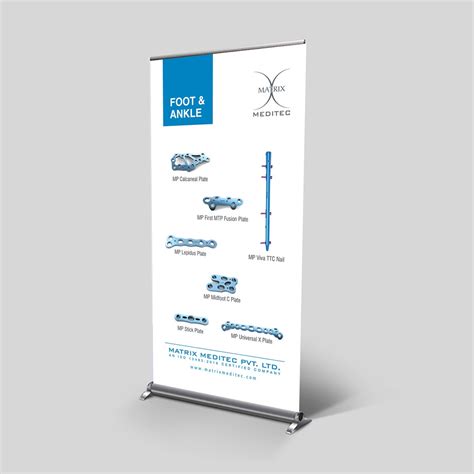 Roll Up Banner Standee (6' x 4') - Without Branding – zenxonline