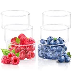 Buy Borosil 6pc 180ml Glass Kattori Set | Borosilicate Glass Bowl for ...