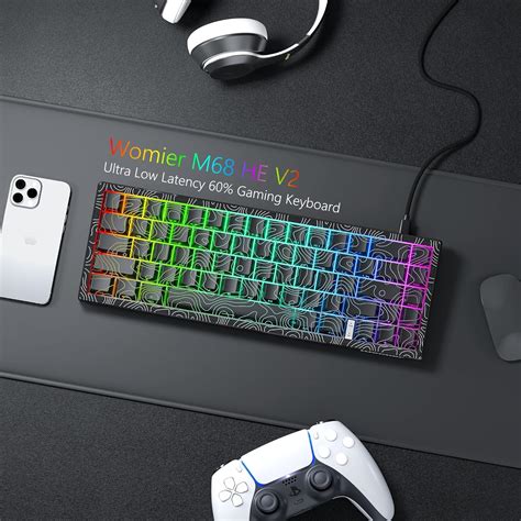 Womier M68 HE V2 Rapid Trigger Keyboard 60% Percent, India | Ubuy
