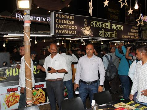 The Karelibagh's night market seized five trucks, including a chair ...
