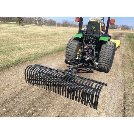 Yard Tuff Landscape Rake 60" FTF-60LSR3PT | Zoro