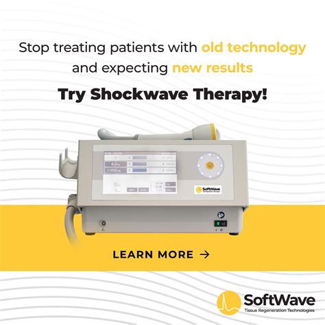 Shockwave therapy is becoming a popular treatment for chronic and acute ...