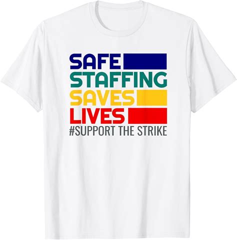Simple Fit Nursing Safe Staffing Saves Lives Support Nurse Strike T ...