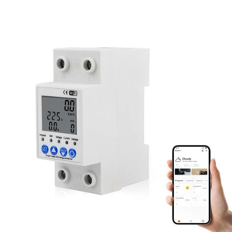 Diymore Single Phase Electric Meter Smart Energy Meter Kwh Meter ...