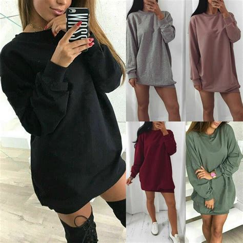 Oversized Sweater Dress Tall Brushed Low Back Oversized Jumper Dress