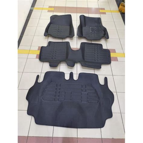 Jual Karpet Mobil 5D Serat Carbon Mitshubishi Xpander 3 Baris Barang ...