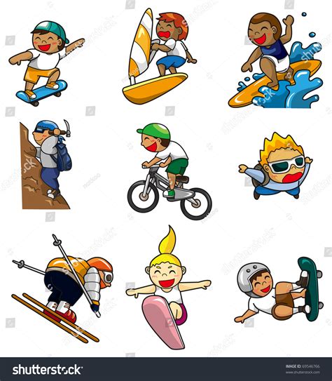 Extreme Sports Cartoon 的图像结果