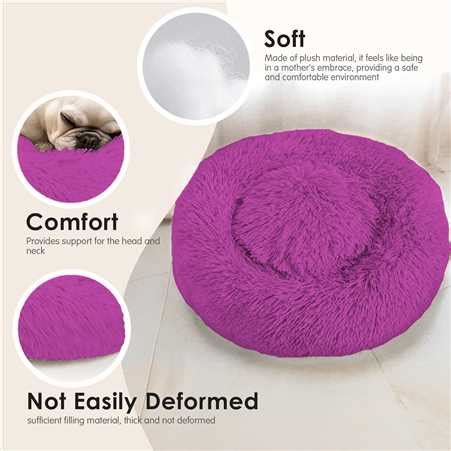 Buy Dog & Cat Rounded Donut Bed at Best Price in India