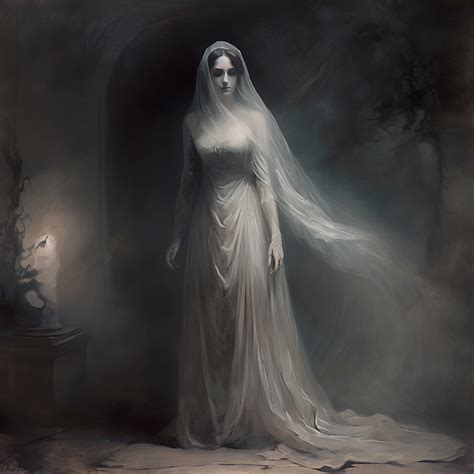 Pin by Karina Christensen on Halloween | White lady ghost, Anime ghost ...