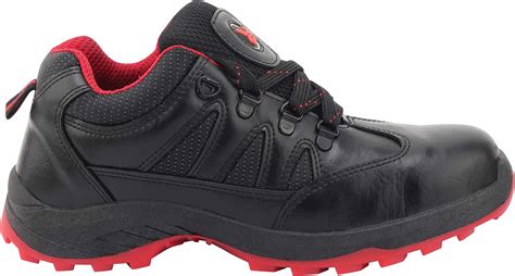 HILLSON Black Swag 1903 Dual Density Fire and Safety Shoe for Men (8 UK ...