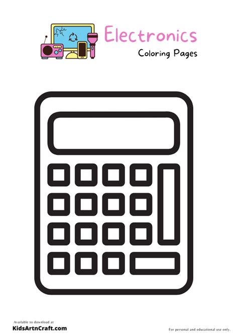 Electronics Coloring Pages 的图像结果