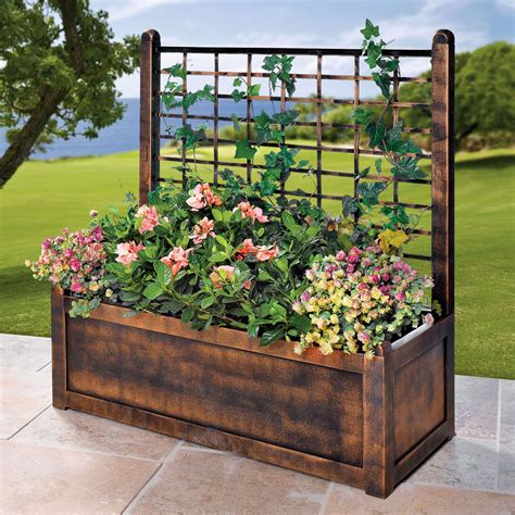 Planter Box Trellis Ideas at James Roush blog