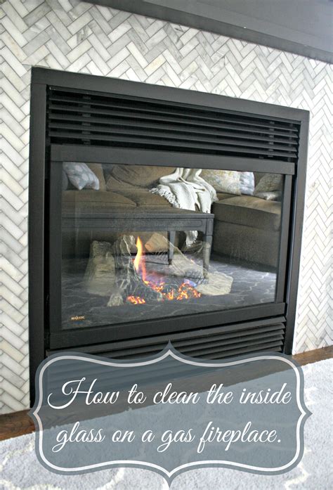 Simple and quick instructions on how to clean the inside glass on a gas ...