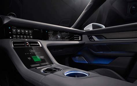 Electric 2020 Porsche Taycan Interior Photos Released, Buttons Be Damned