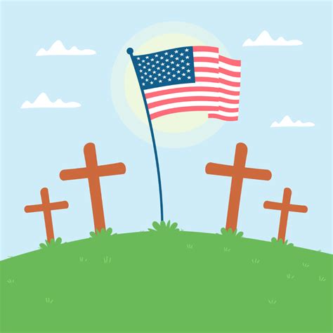 Free Memorial Day Clipart PNG to Customize and Download