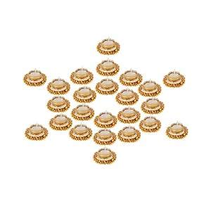 Buy AccessHer Presents Diwali Diya Tealight Candle Holders | Set of 24 ...