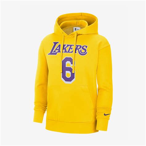 Nike NBA Los Angeles Lakers Essential Erkek Sarı Hoodie Erkek Hoodie ...