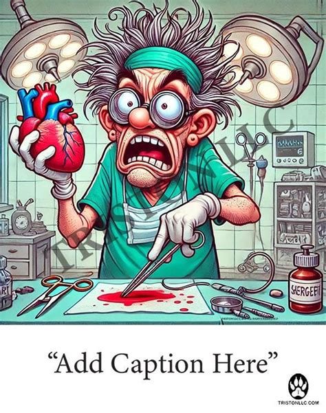 Caption This Funny Cardiologist Cartoon Image Add Your Own Humor ...