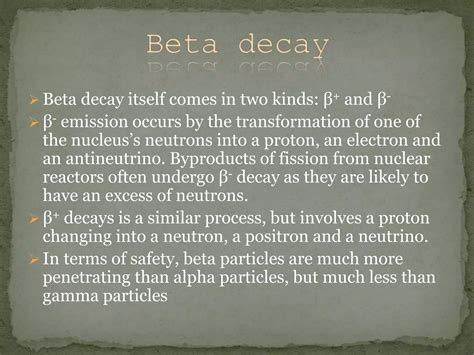 Radioactive decay | PPTX